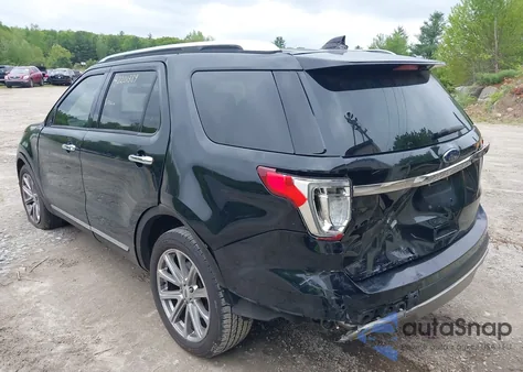2017 Ford Explorer Limited from USA, damaged, VIN 1FM5K7F84HGD22175